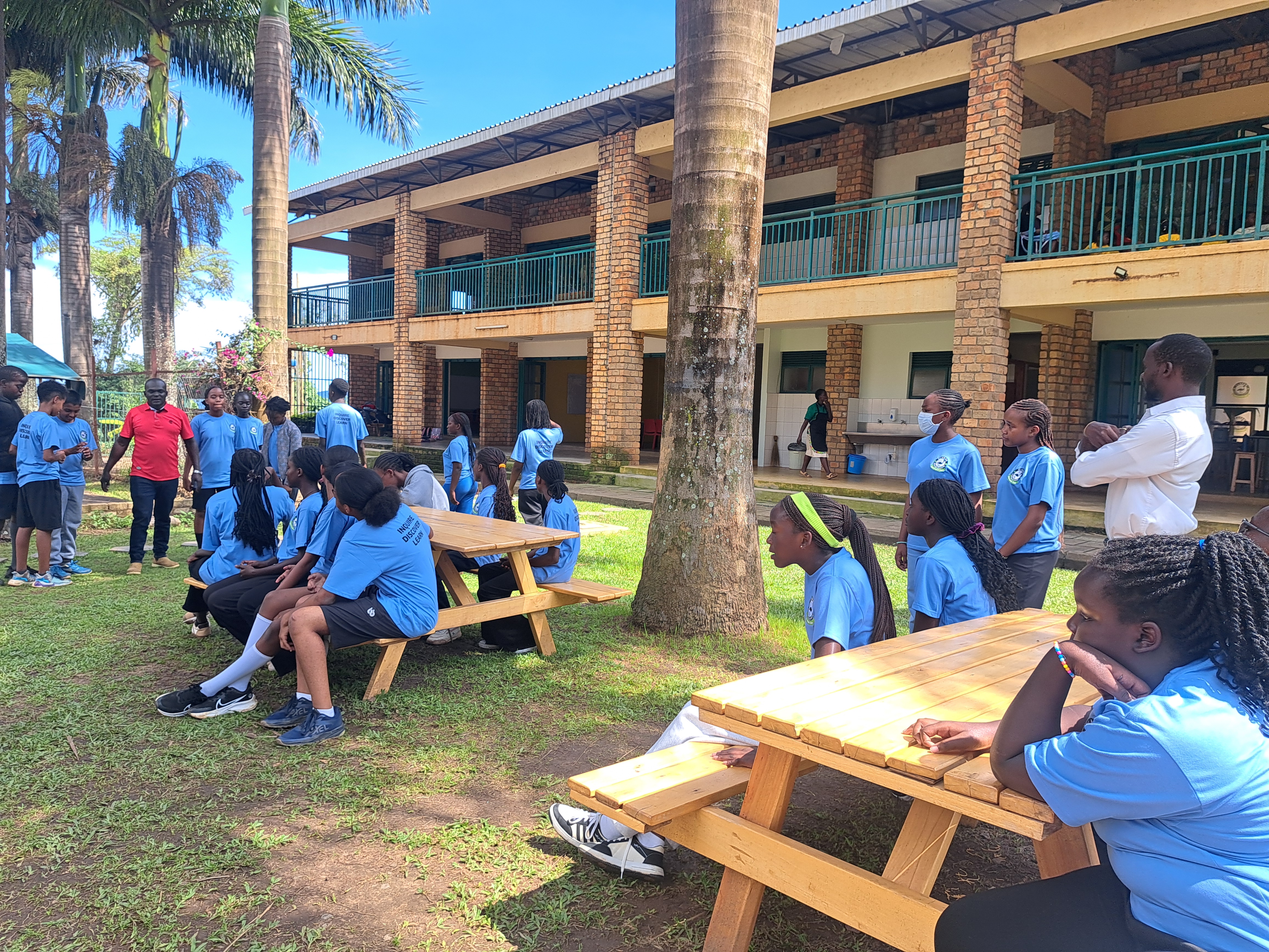 Students learning in a supportive Clarke school environment
